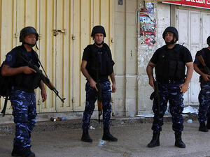 Israeli soldiers patrol the streets of Nablus in the West Bank.  (AFP/File) 
