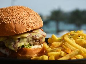 Angus Beef Burger makes the perfect partner to a luxurious day outdoors.