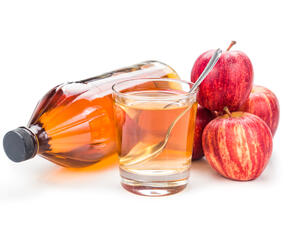 شرب خل التفاح على الريق يحرق الدهون المتراكمة في الجسم
