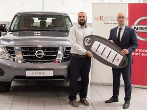 Arabian Automobiles Announces First Winner of 50th Anniversary Raffle.