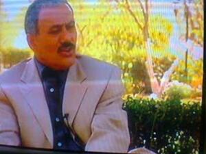 علي عبدالله صالح يتحدث لتلفزيون الام بي سي. علي عبدالله صالح يتحدث لتلفزيون الام بي سي.