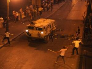 اتهامات للجيش المصري بدهس المتظاهرين. اتهامات للجيش المصري بدهس المتظاهرين.