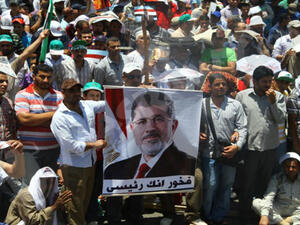 مظاهرات مؤيدة للرئيس مرسي