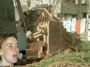 غضب واسع بسبب تبرئة الجيش الاسرائيلي من جريمة قتل راشيل كوري غضب واسع بسبب تبرئة الجيش الاسرائيلي من جريمة قتل راشيل كوري