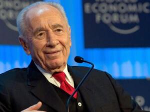 رئيس الكيان الصهيوني شمعون بيريز في دافوس الأردن  رئيس الكيان الصهيوني شمعون بيريز في دافوس الأردن