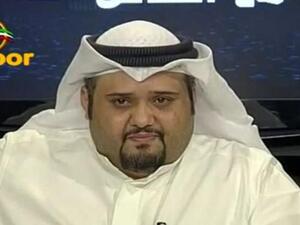 المذيع سعود يبكي على مبارك!.