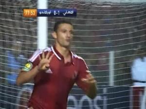اللاعب أحمد عبد الظاهر، لاعب النادي الأهلي المصري