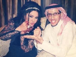 الفنانة احلام مع المغرد السعودي الذي يسمي نفسه محامي احلام