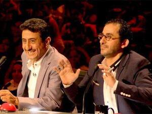 أحمد حلمي وناصر القصبي من لجنة تحكيم اراب جوت تالنت الموسم الثالث