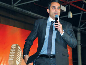 الاعلامي المصري باسم يوسف