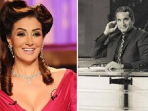 الاعلامي باسم يوسف والفنانة غادة عبدالرازق