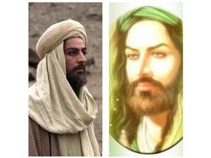 تشابه كبير بين الممثل الذي يؤدي دور علي بن ابي طالب كربم الله وجهه والصورة التي رسمها الشيعة عنه سابقا تشابه كبير بين الممثل الذي يؤدي دور علي بن ابي طالب كربم الله وجهه والصورة التي رسمها الشيعة عنه سابقا