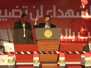 الرئيس محمد مرسي يلقي ثلاثة خطابات في أسبوع الرئيس محمد مرسي يلقي ثلاثة خطابات في أسبوع