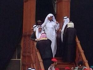 زوج الفنانة أحلام "مبارك الهاجري" يشارك في غسيل الكعبة