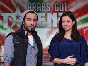 المذيع السعودي قصي خضر والإعلامية ريا ابي راشد المذيع السعودي قصي خضر والإعلامية ريا ابي راشد