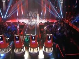 سقوط شيرين في برنامج ذا فويس سقوط شيرين في برنامج ذا فويس