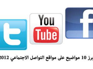أبرز 10 مواضيع أشعلت مواقع التواصل الاجتماعي 2012 أبرز 10 مواضيع أشعلت مواقع التواصل الاجتماعي 2012