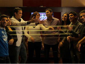 متسابقين ذا فويس في الاستوديو متسابقين ذا فويس في الاستوديو