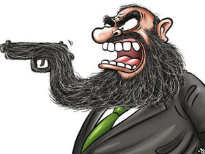 كاركاتير يسيء الى "اللحية" في جريدة الوطن السعودية