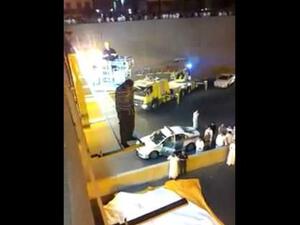 رجل دفاع سعودي ينقذ يمني من الانتحار