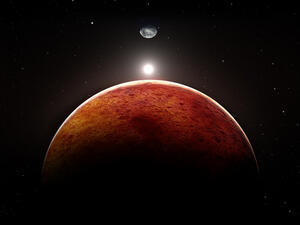 The project will send an unmanned probe to Mars by 2021, as part of the Emirates Mars Mission, marking the UAE’s 50th National Day. (Shutterstock)
