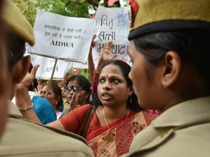 Protest in Delhi over Dalit woman's rape in Kerala. (AFP/ File Photo)