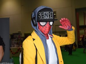 My Spidey senses are tingling! We think that's definitely superhero Spiderman underneath the cunning disguise. (Shutterstock/ File Photo)