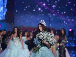 Maya Reaidy crowned Miss Lebanon 2018. (Twitter/ @MissLebanon)