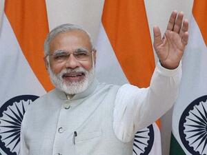 Narendra Modi will arrive in Israel on Tuesday to begin a historic visit (Wikimedia Commons)