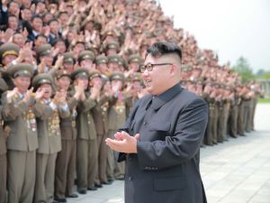 North Korea’s leader Kim Jong-un irmly wishes to “vigorously advance” bilateral ties with South Korea. (AFP/ File Photo)