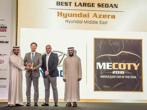 Azera Wins MECOTY 2018 Award.