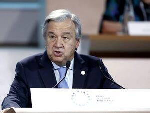 United Nations Secretary General Antonio Guterres (Twitter)