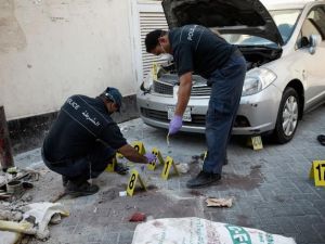 الشرطة تحقق في الانفجار الذي وقع في 5/11 بالعاصمة المنامة/أ.ف.ب