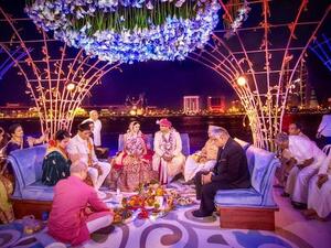  استضافت مملكة البحرين حفل زفاف هندي كبير لابن رجل الأعمال الهندي سوشيل مانتري من مدينة بنغلور من 15 الى 17 ديسمبر 2018