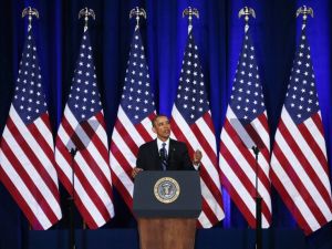 الرئيس الأمريكي باراك أوباما 