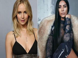 كيم كاردشيان / جنيفر لورانس(instagram.com)