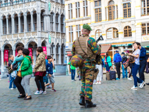 The new commander of Belgian land forces says troops will move around more often and change patrol routes. / Shutterstock.com