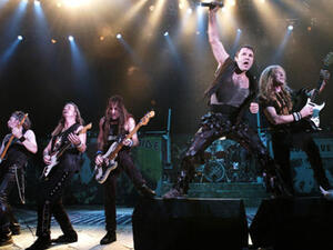 British metal band Iron Maiden beats the piracy system.