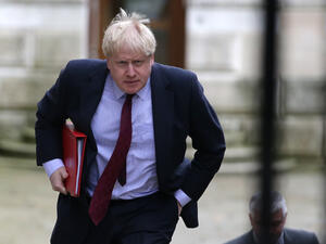 Britain’s Foreign Secretary Boris Johnson (AFP/File Photo)	

