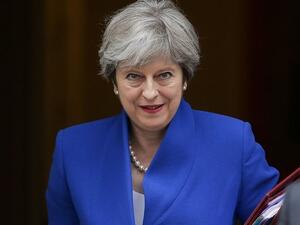 Theresa May is Britain's prime minister (AFP/File Photo)	