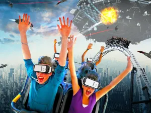 The Authority has teamed up with US-based theme park operator Six Flags, who plans to open at least three parks in the kingdom.  (Six Flags)