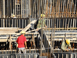 The report by consultancy Strategy& said that regional construction firms face a slew of challenges such as low oil prices and geopolitical issues. (Shutterstock)