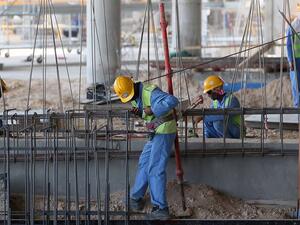 The construction industry provides employment opportunities to job seekers with few academic qualifications. (File photo)