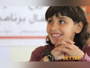 Mohammed Al Kurd is an 8-year-old boy living in a refugee camp in Rafah. (Bayt)