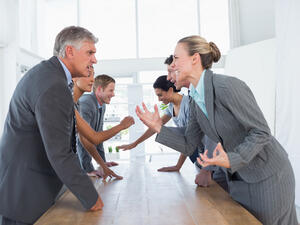 If you’re experiencing stress outside the office, you may have less tolerance for office shenanigans.  (Shutterstock)