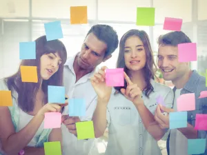 Create a space within your organization with a more relaxed atmosphere, where employees can unwind, brainstorm and discuss ideas. (Shutterstock)
