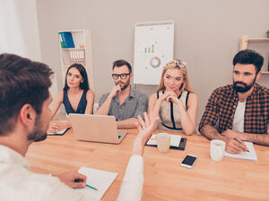 Your questions should revolve around desired key abilities, varying based on the specific job role and your organization’s wants and needs. (Shutterstock)