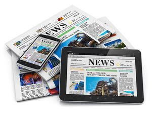 Some newspapers have launched online versions of their own newspapers. (Shutterstock)