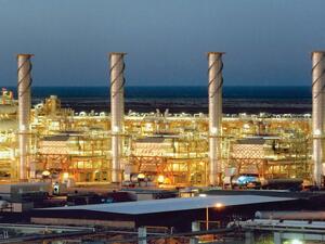 Ras Laffan Industrial City, located 80 km north of Doha is Qatar's main site for production of liquefied natural gas and gas-to-liquid.  (IMGwide.com)