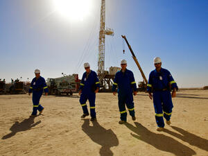 Rumaila, one of the world's largest oil fields, began production in 1954. (Iraqenergy.org)